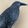 Decoracion Simulation Black Crow Raven Bird Repellent Pest Control Pigeon Repellent Garden Decoration Outdoor