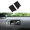 Interior Door Handles Bowl Trim Sticker Decal For Ford Mustang 2009-2013 Carbon
