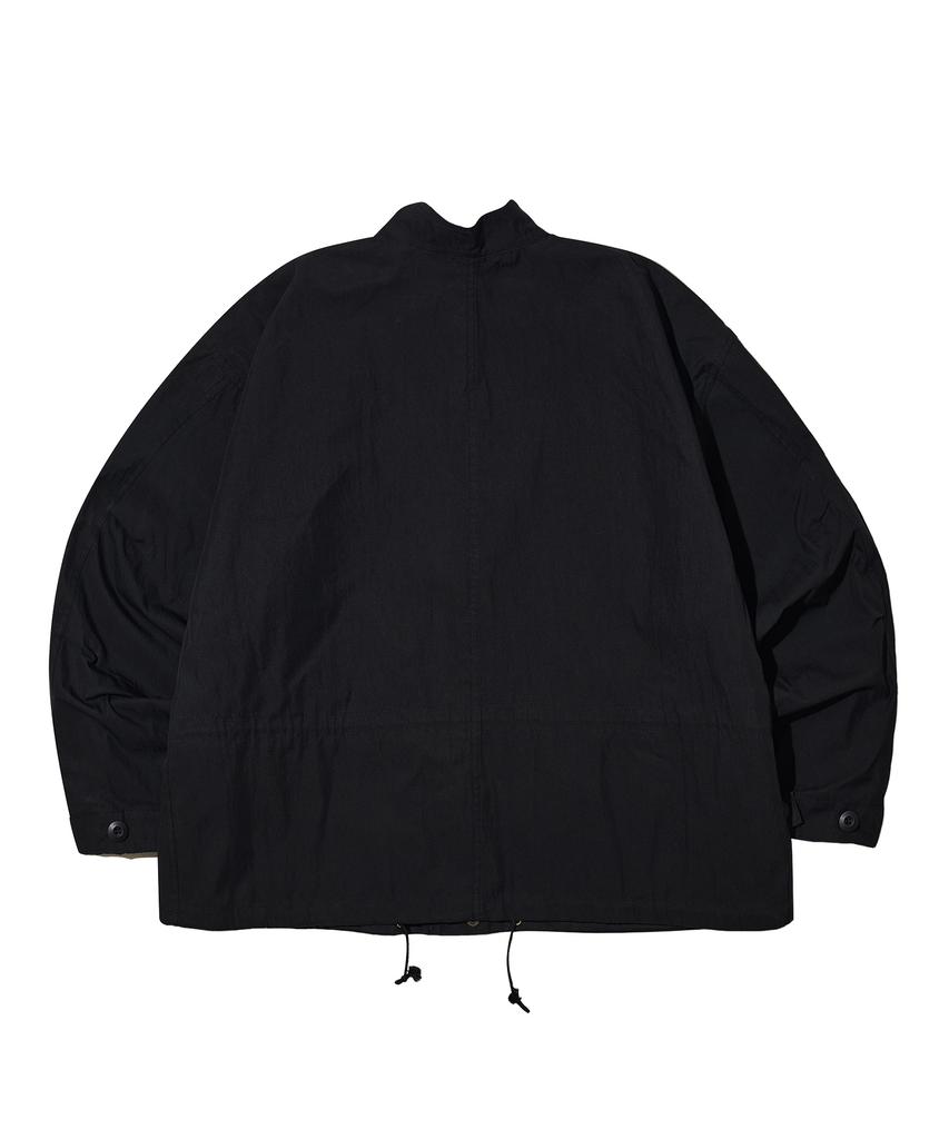 Union Balant Fishtail Short Jacket Black
