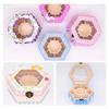 Unfinished Wood Storage Box with Lip Storage Organizer with 7 Slots for Ring Bracelet Necklace Earrings Accessories