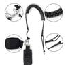 Correas de Liberación Rápida Alta Elasticidad Cuerda de Seguridad con Cable de Resorte Engrosado para Tabla de Paddle Deporte Acuático