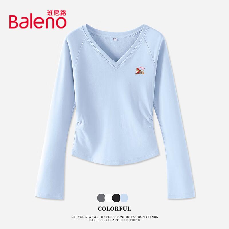 Baleno Women s V-Neck Thermal Long-Sleeve Base Layer L
