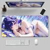 New Pretty Raiden Shogun Mouse Pads Gaming Accessories MousePad PC Genshin Impact Desk Mat Laptop Kawaii Abime Girl Keyboard Mat