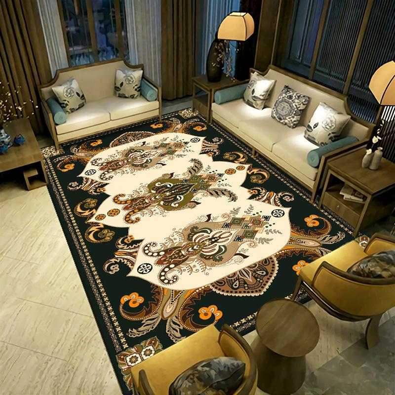 European Style Carpet Living Room Simple Coffee Table Sofa Bedroom Bedside Carpet Household Large Area Carpet