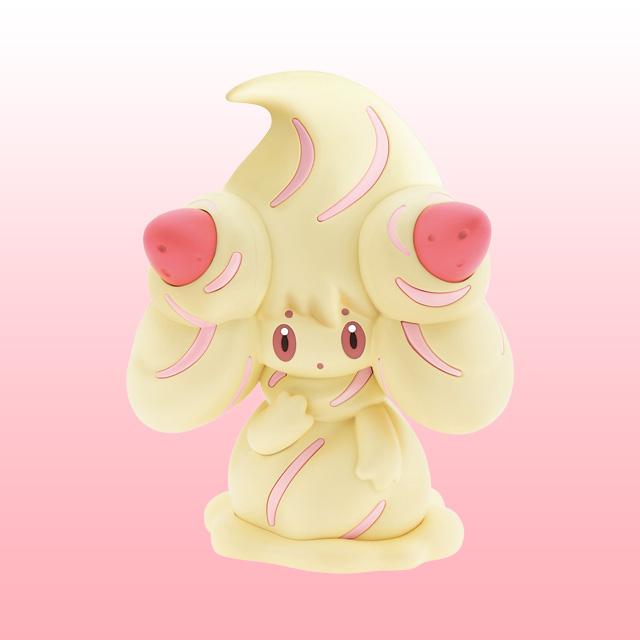 [Bandai] Bandai PokePla Collection QUICK!! 12 Alcremie Pokemon Plastic Model Kit