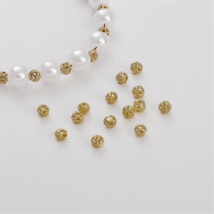 4mm Spacer Beads for Bracelet Making Beading Materials DIYs Jewelry Accessory