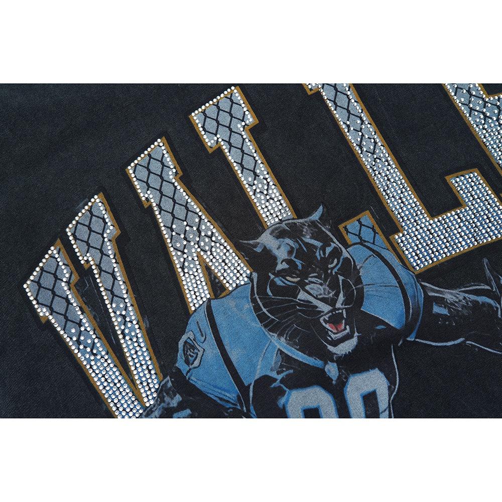 V567 Vale Forever Valley Sport TEE Summer Street Trendy T-shirt Hot Stamping High-quality Trendy T-shirt Short Sleeved