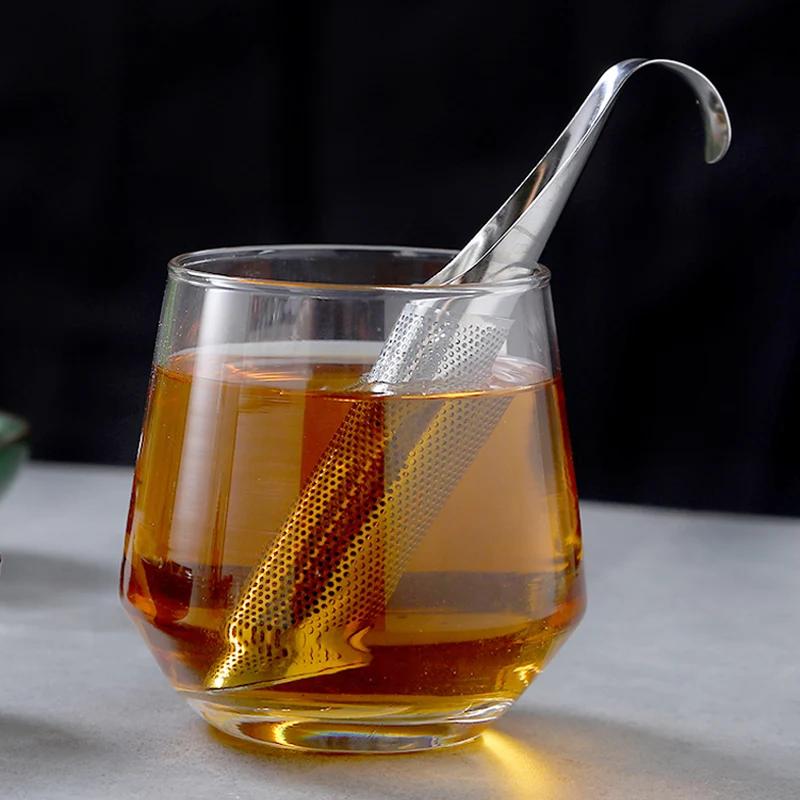Infusore per Tè Colino per Tè in Acciaio Inossidabile Filtro per Tè in Foglie Sfuse Setaccio a Rete Infusore a Sfera Colino per Teiera Accessori da Cucina