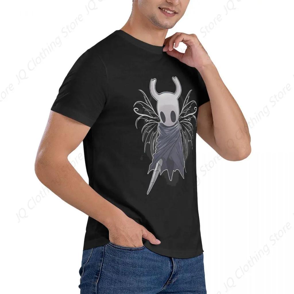 Alone Men T Shirt The Hollow Knight Awesome Tee Shirt Short Sleeve Crew Neck T-Shirts Pure Cotton New Arrival Tops