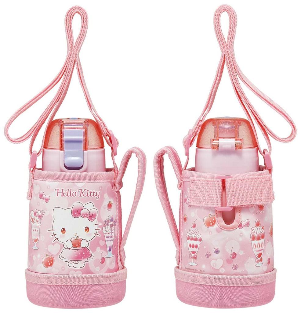 Skater Hello Kitty Sweets Sanrio Water for with Bottle, 400ml, Children, Cover, KSTCH4-A