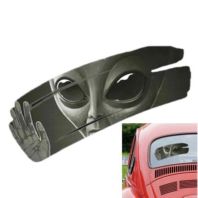 Univerzální nálepka na karoserii, dveře, okno auta 3D mimozemská grafika PVC vinylová samolepka 30x20cm