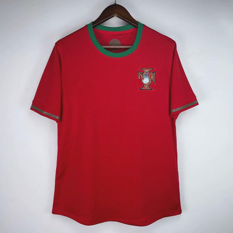 Portugal Retro Jersey Lisbon Athletic No. 7 Ronaldo National Team Club Commemorative Football Jersey Top