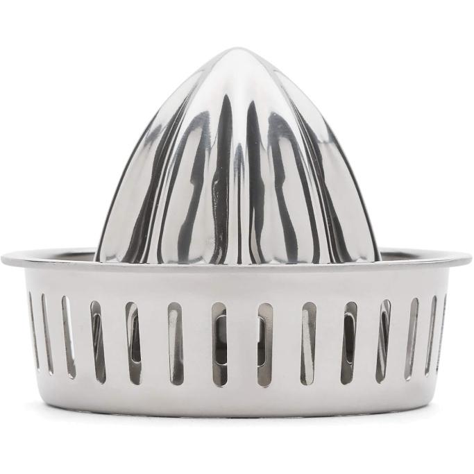 Jarware - 82654 Jarware Stainless Steel Citrus Juicer Lid for Mason Jars, Wide-Mouth, Metallic