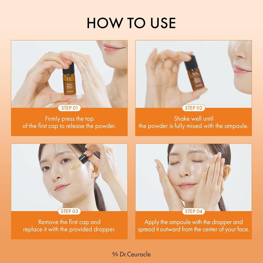 Dr.Ceuracle Pure Vitamin C Mellight Ampoule Set (4pcs / 4x8ml)