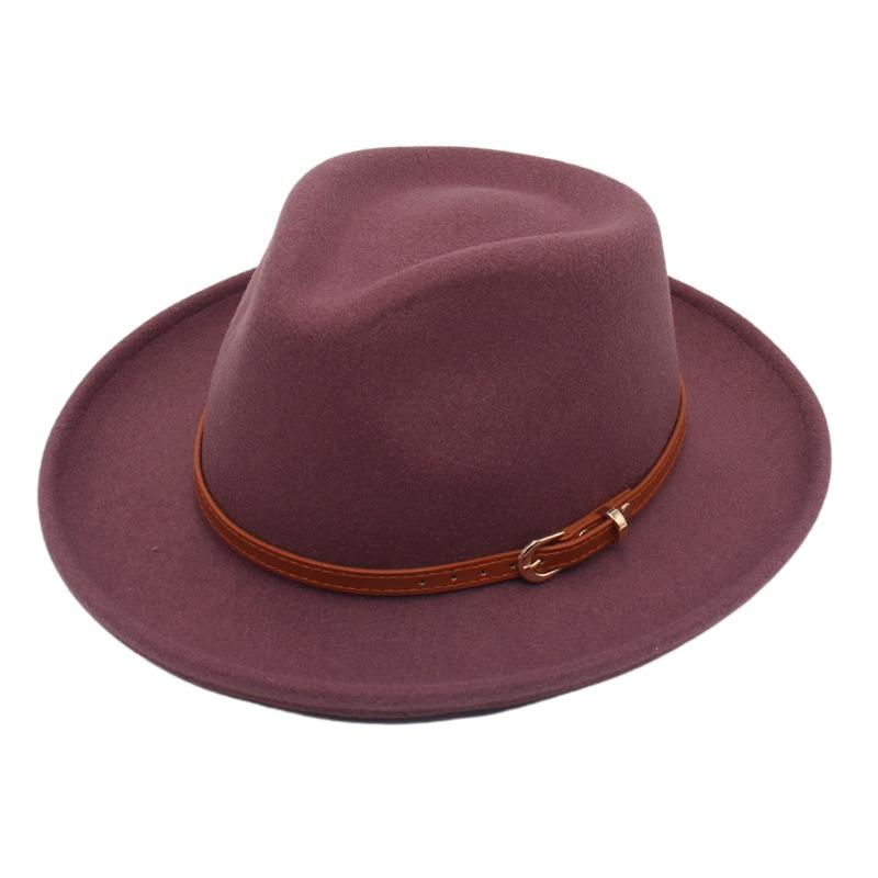 Foreign Trade New Fedora Fedora Classic Top Hat Men'S And Women'S Jazz Hat Party Ceremony Suit With Hat