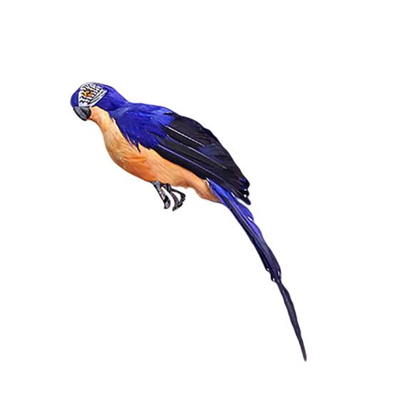 25/35cm Handmade Parrot Animal Bird Lawn Figurine Ornament Yard Garden Decor