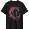 Kortärmad T-shirt Disturbed Band T-shirts för Män och Kvinnor Löpartröjor Träningströja