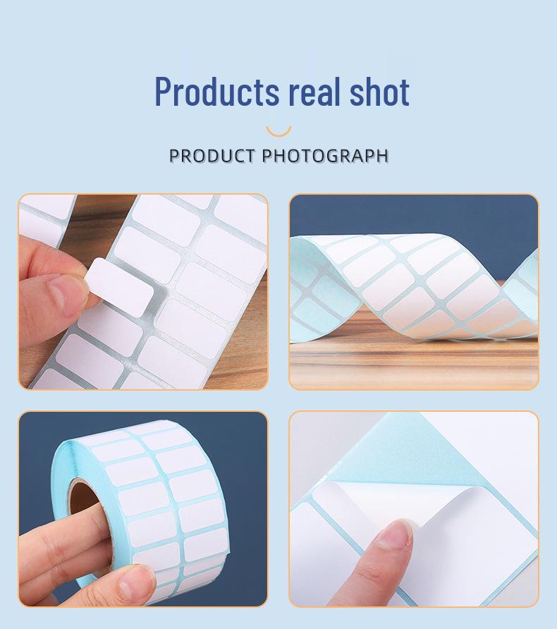Durable Self-Adhesive Thermal Label Paper for Electronic Scales - Barcode Stickers (Sizes: 80x60, 50x40, 30)