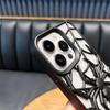 Cartoon 3D Spider Pattern Hollow Out Heat Dissipation Case For iPhone 16e 16 15 14 Plus 13 12 16 Pro Max 11 15 Matte Silicone Cover