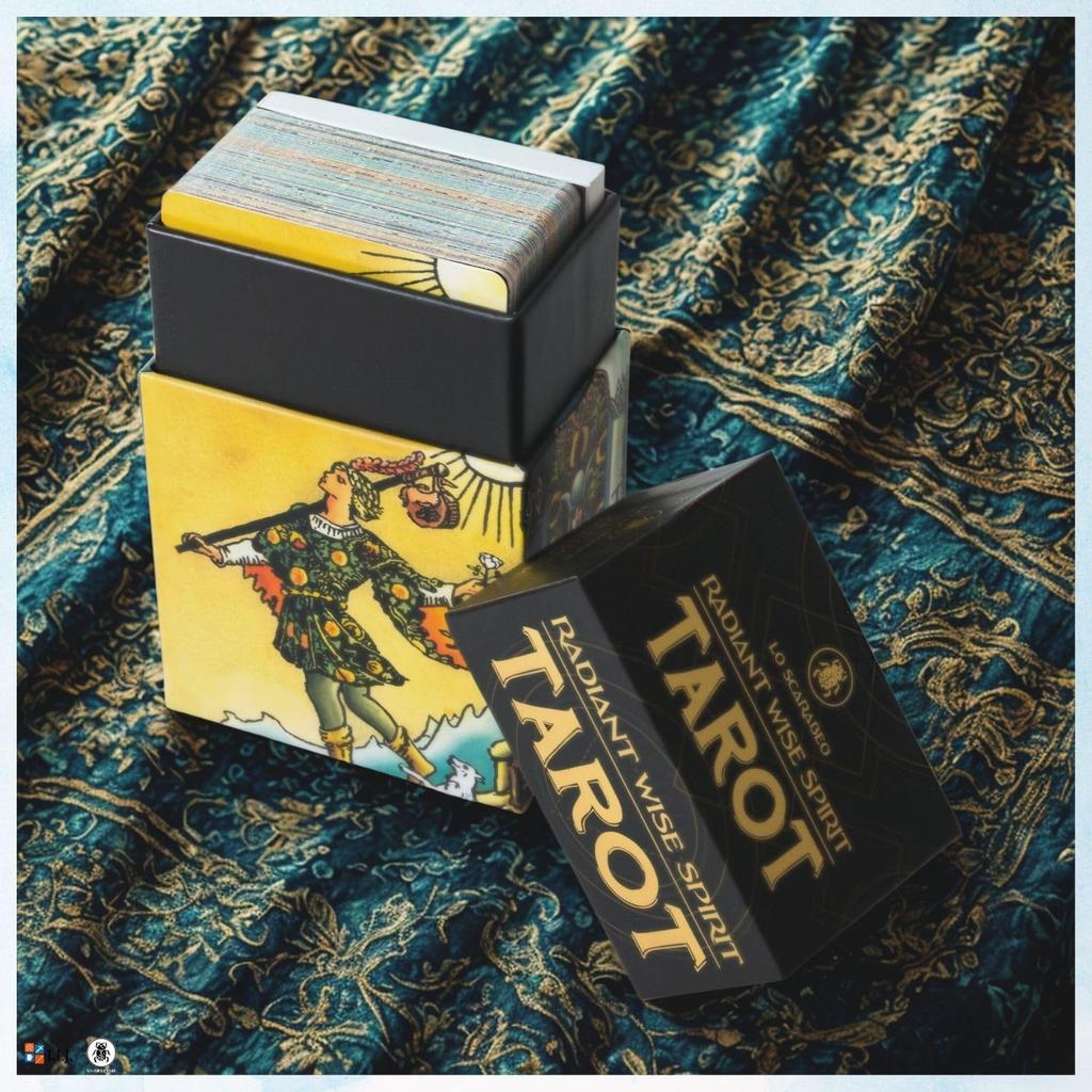 I.I.J. Radiant Wise Spirit Tarot, Waite Edition, 78 Cards, Tarot Reading, with Japanese Instructions, Authentic Product