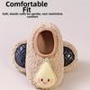 Cartoon Baby Socks Shoes Anti-slip Toddler Plush Floor Socks Cute Baby Walker Shoes  Autumn Winter