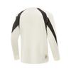 Li-Ning Badfive Series Sports Quick-Dry Versatile Round Neck Long Sleeve T-Shirt Men Tops Off-White ATLV083-3