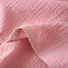 Summer Sleepshirts Comfortable Solid Color Cotton Gauze Long Skirt Home Nightgowns  Women's Round Neck Nightdress Thin Section