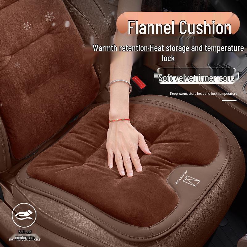 Avita Car Seat Cushion: Winter Fleece-Lined Flannel, Thickened for Models 06/07/11/12.