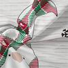 Fashion Duvet Cover Set, Plaid Christmas Gnomes Print Bedding Set, Soft Comfortable Duvet Cover, For Bedroom, Guest Room