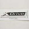 AAAOM1 NEW 3D ABS Car Sticker Logo Xdrive Emblem Trunk Badge Nameplate X Drive For BMW Xdrive 320d 320i 530d 525d E60 G20 Accessories