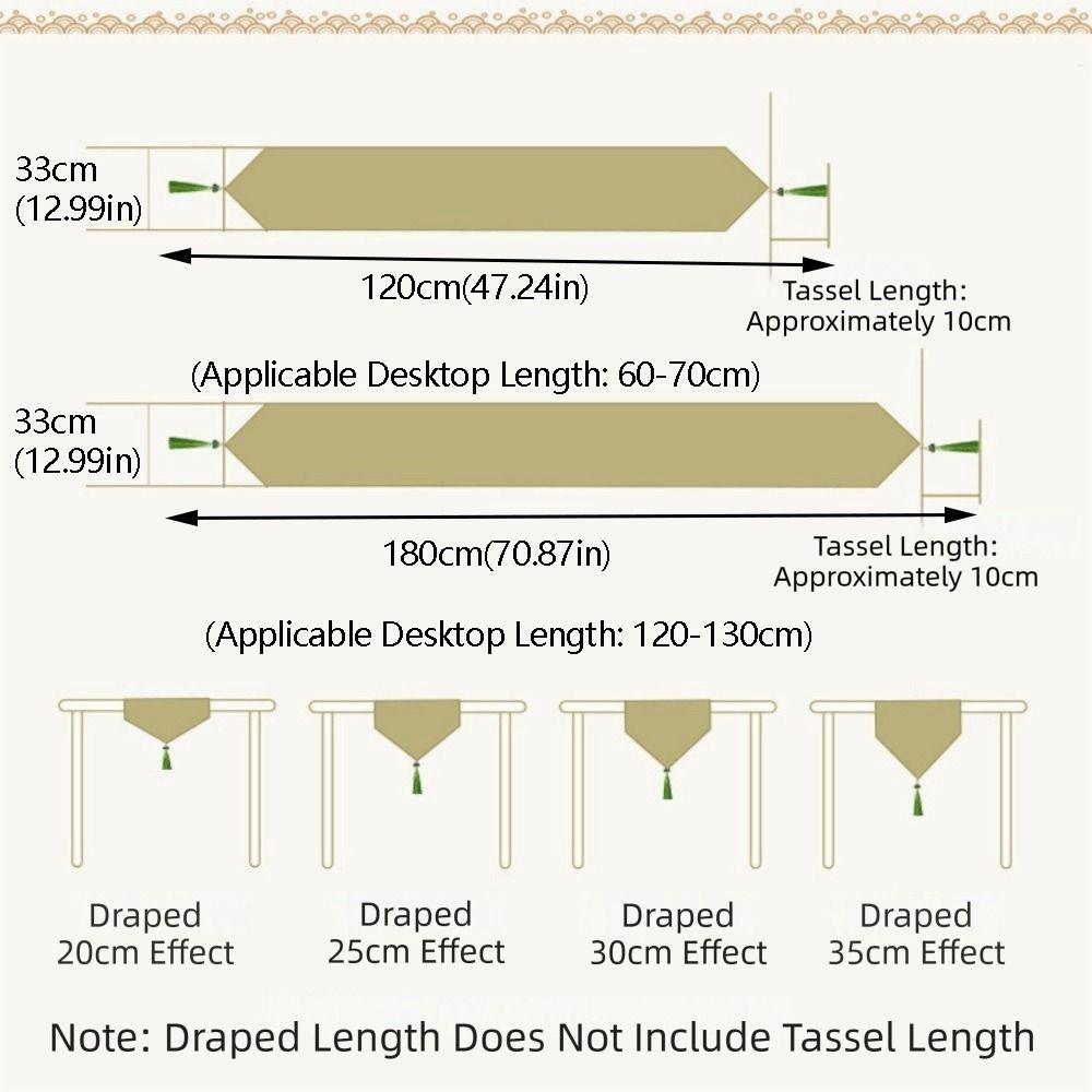 Chinese Style Floral Table Runner Washable Tea Table Cloth Embroidery Bed Flag  Hotel Decoration