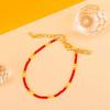 Seed Pineapple Red Bracelet
