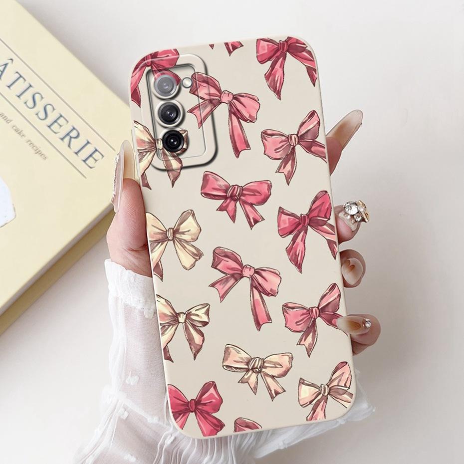 Beautiful Floral Phone Case For Samsung Galaxy S20 FE S20+ Soft Silicone Shockproof Cover For Samsung S20 Plus S20FE 5G Bumpers