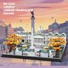 Non-Toxic London Trafalgar Square Model Building Blocks Small Particle Bricks Puzzle Assembly Toys 5249 1245Pcs