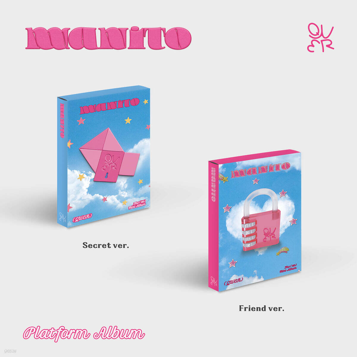 

QWER (QDWIR) - 1st Mini Album: MANITO [Platform ver.] [1 out of 2 randomly sent]