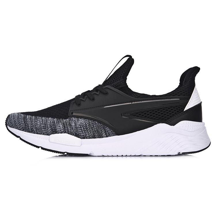 New LINING Exceed Casual Shoes Unisex Low top Black/Gray AGCM033-1