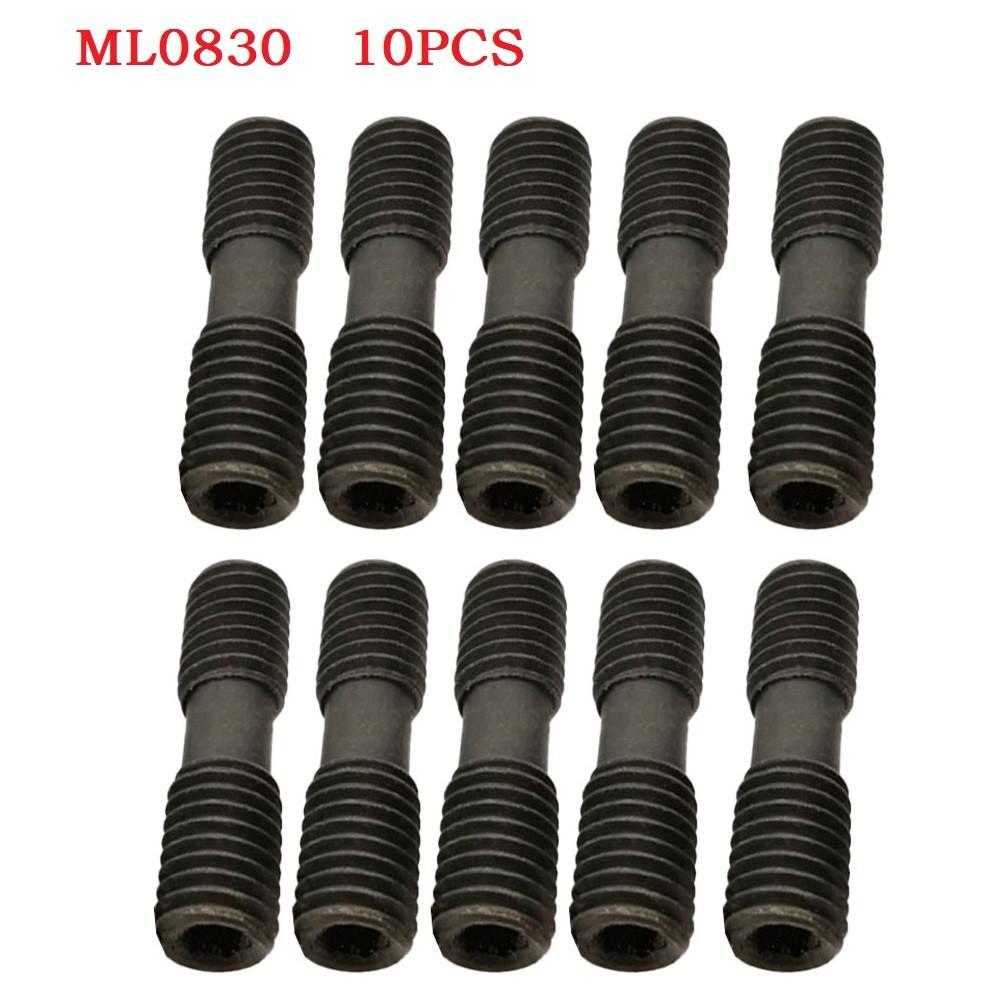 Secure Your For Turning Tool 10pcs CNC Lathe Double Head Screws ML0520 0835