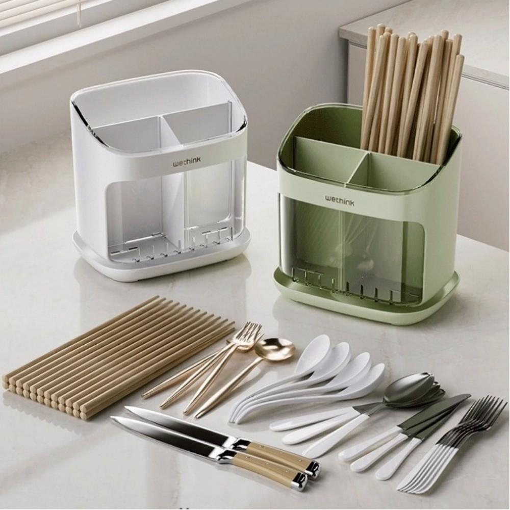 Suport din plastic pentru ustensile Bucătărie Coș nou pentru bețișoare Găleată pentru bețișoare Depozitare veselă