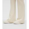 Lululemon Brushed Softstreme Mid Rise Flared Pant  Regular Light Ivory
