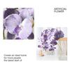 Sztuczne Kwiaty Phalaenopsis 102 cm Długi Pęd Realistyczny w Dotyku Sztuczna Gałąź Storczyka z 9 Głowami Pełne Kwitnienie do Wazonu Dekoracja Domu Wesela Imprezy