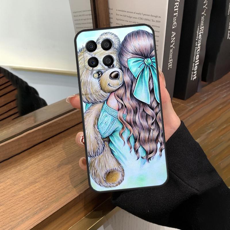Familie Mom Girl Women Case For Samsung Galaxy M56 M06 M16 M36 M52 M32 M12 M54 M34 M14 M35 M55 M15 M11 M31 M13 M53