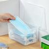 Transparent Large Capacity Mask Storage Box Household Mask Nose Medicine Storeage Compartment