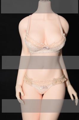 Scale Action Figure GS Style Compatible with TBLeague Body Sexy Beautiful Woman Lace Underwear Bra Shorts Pair and Head Not Skin [TOYBARJAPAN] 1/6 &