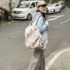 Schoolbag new Korean version of campus explosion simple and versatile lightweight student backpack college student junior high school shoulder travel 