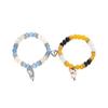 1Pair Beaded Lovers Friendship Bracelet Bangle Cartoon Cat Hand Chain  Couple