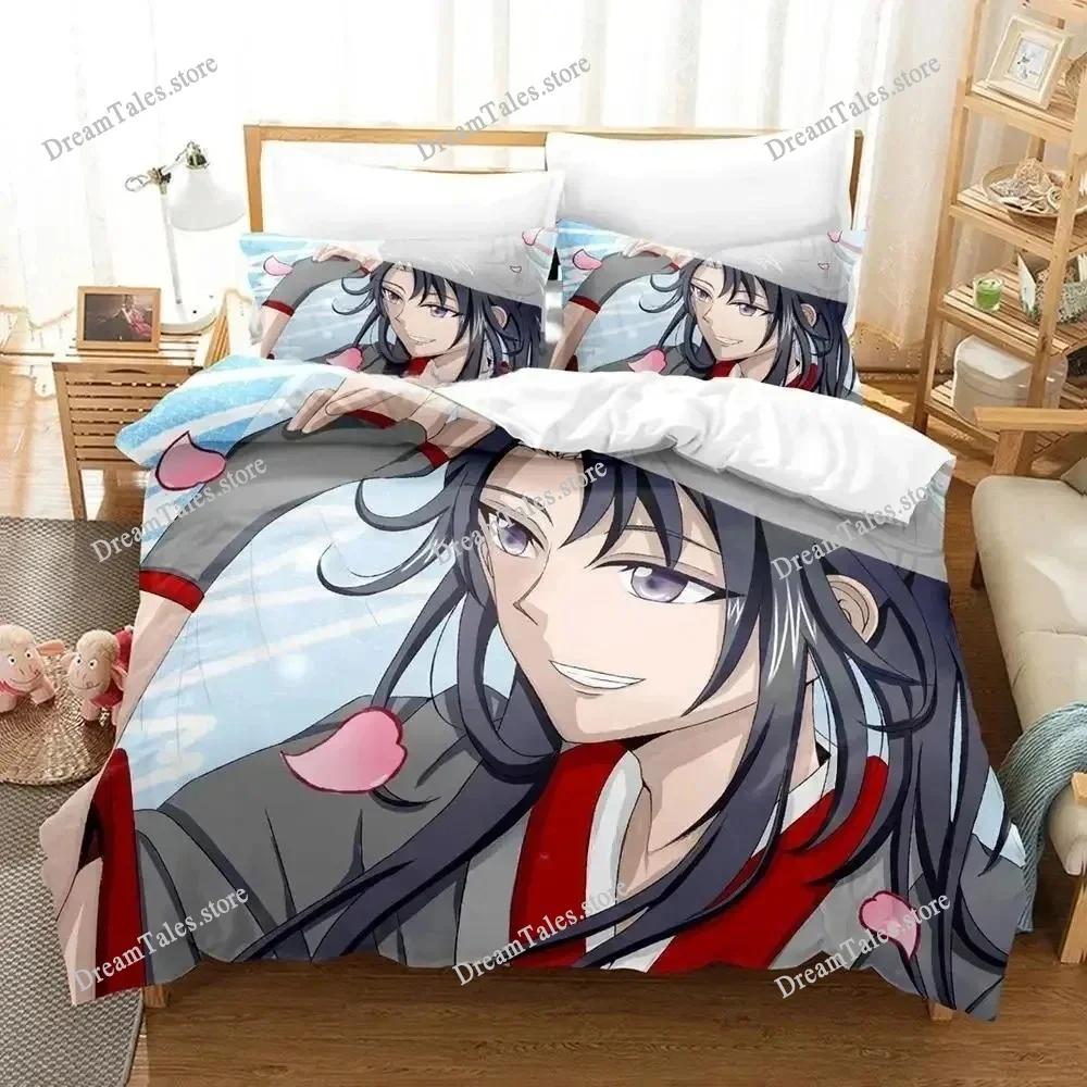 New Mo Dao Zu Shi The Grandmaster of Demonic Cultivation Bedding Set Anime Set Adult Kid Bedroom Duvet Cover Sets Luxury Gift741