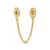 Original Charms DIY Jewelry Gifts Sparkling Golden Firework Snowflake Lucky Star Splittable Sun & Moon Beads Fit Snake Bracelets