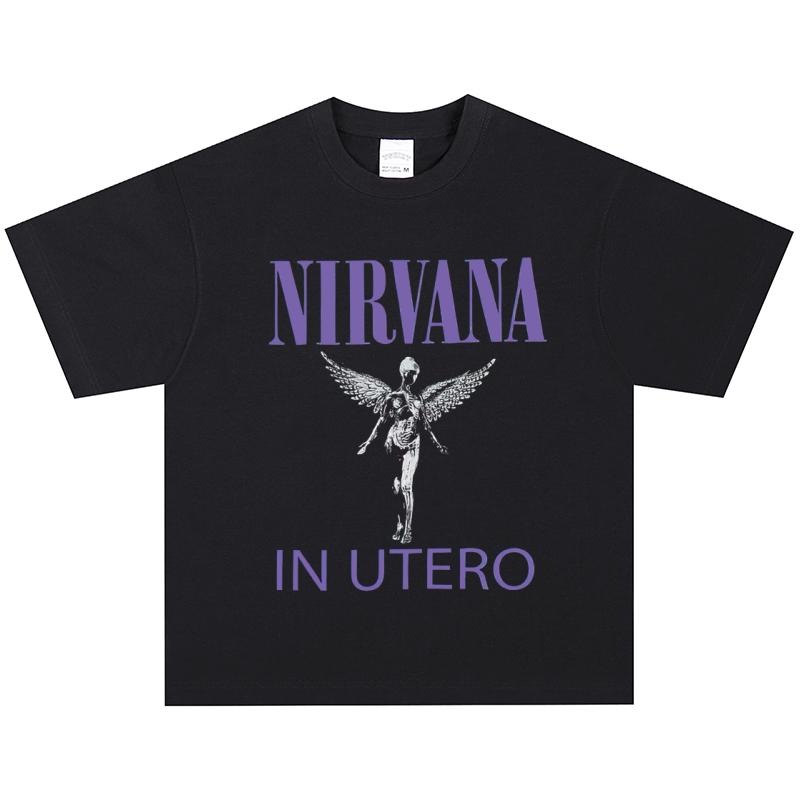Nirvana T-Shirt, Soft Fabric Casual Daily Wear L
