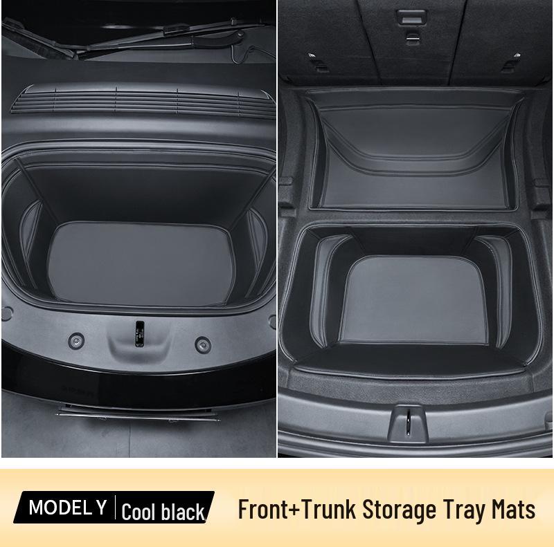 Tesla Model 3/Y Full Coverage Trunk and Frunk Mat