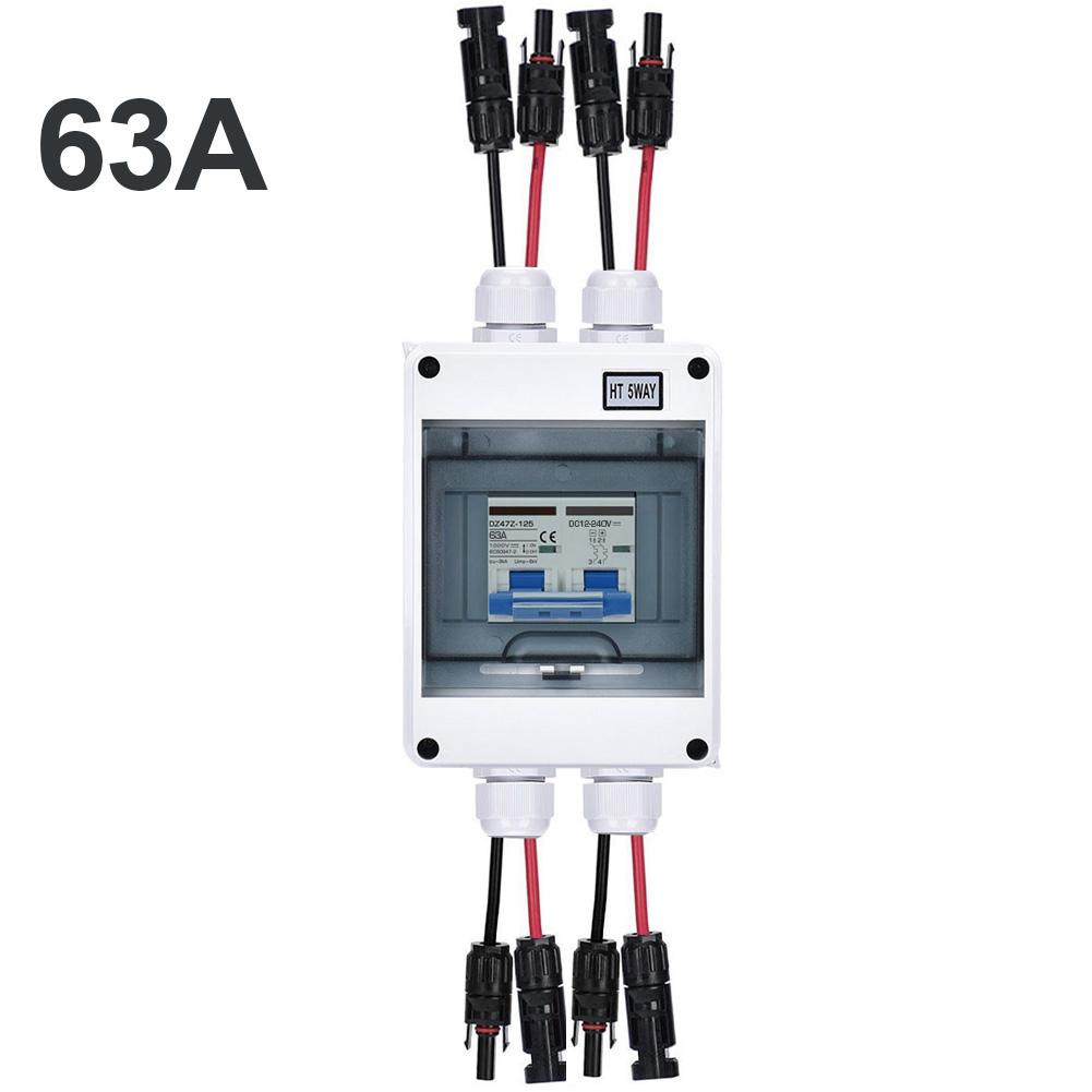 

Схема солнечной цепи постоянного тока Quick DZ47X 30A IP65 IEC60898 / GB10936
